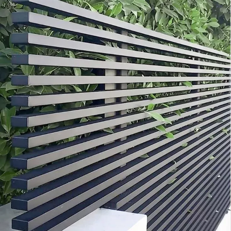 Balustrade de artă din aluminiu