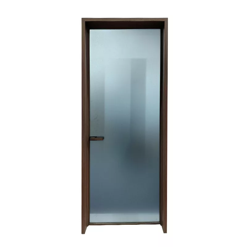 Uși din lemn placate cu aluminiu